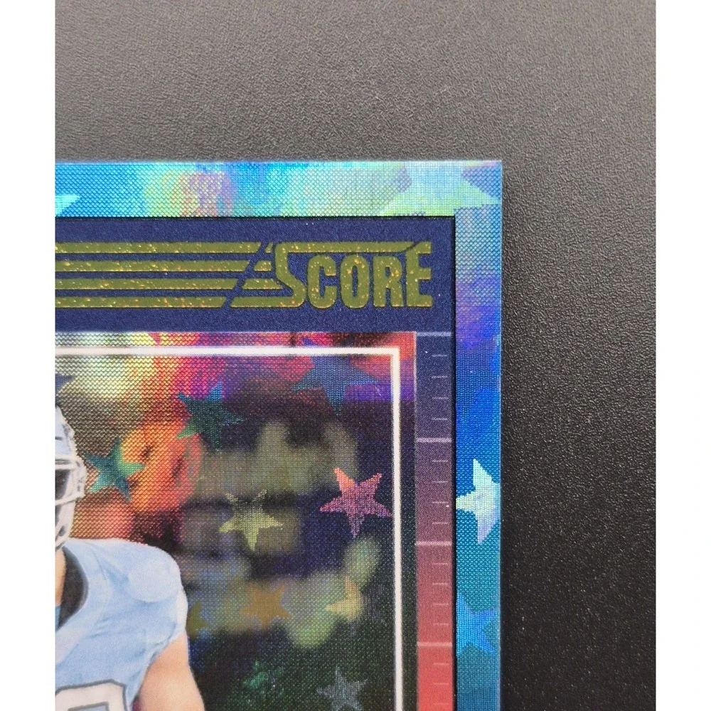 2024 Panini Score Drake Maye #303 Rookie Blue Stars /399 SP New England Patriots